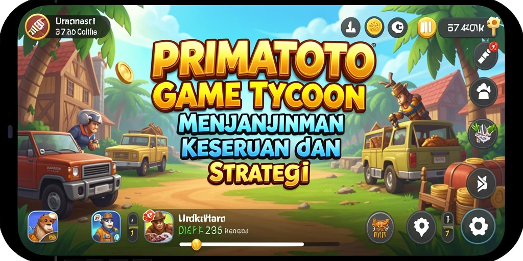Tampilan gameplay <strong>PRIMATOTO</strong> yang seru dan penuh strategi.
