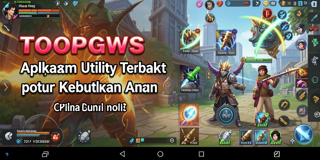 Tampilan aplikasi TOOPGWS yang mudah digunakan dan informatif.